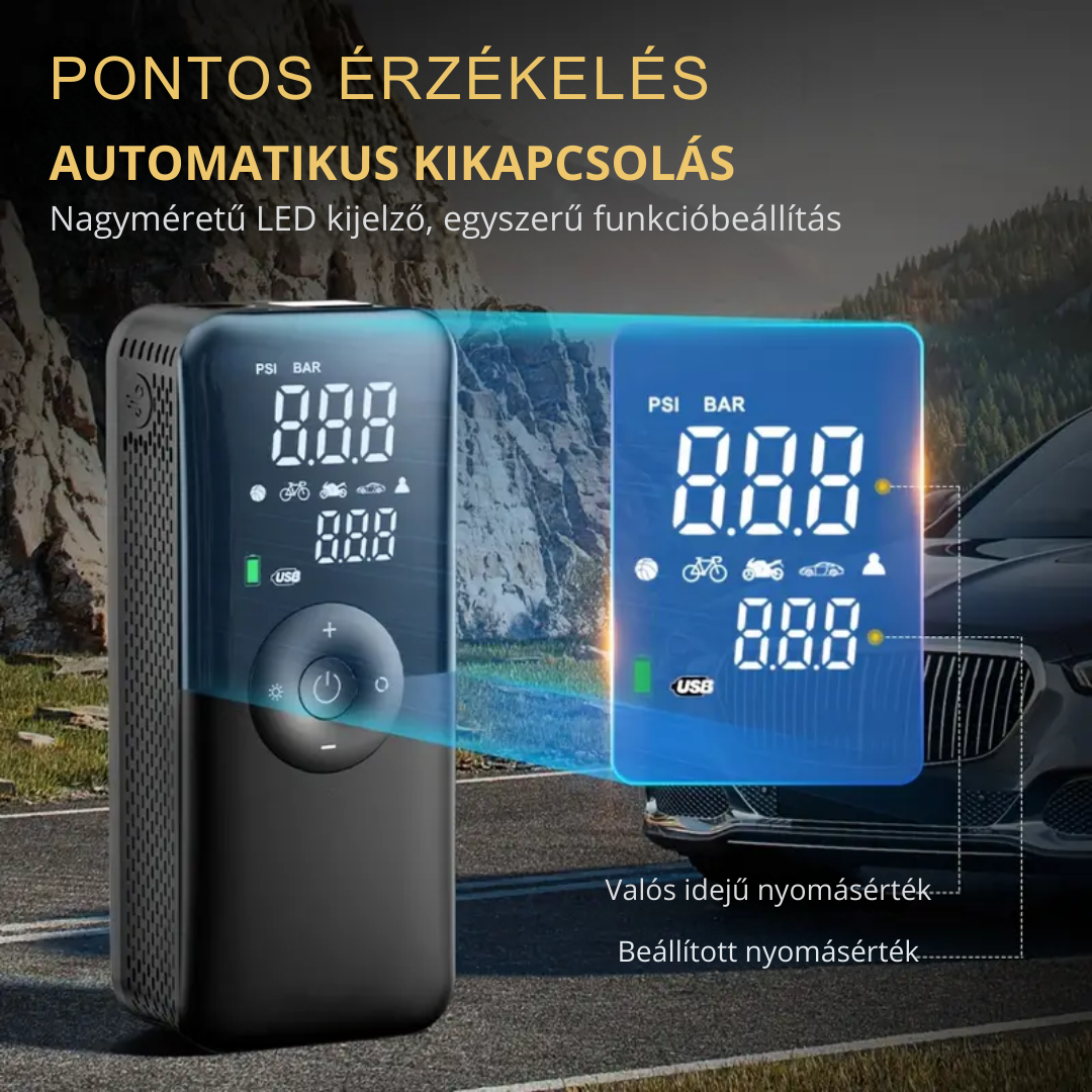 AirGo elektromos légpumpa