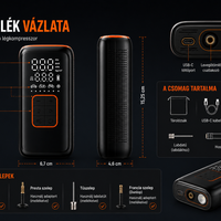 AirGo elektromos légpumpa